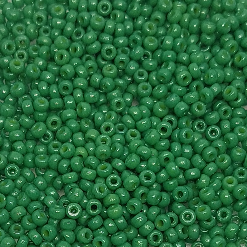 Perline Miyuki® 11/0 Duracout Opaque Spruce Green(4477) - Adamanteshop