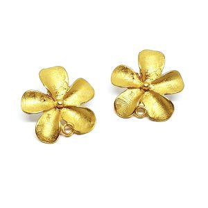 Perni in Zama Margherita 20mm Oro (094)