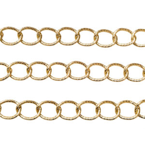 Catena in Alluminio Ondulata Diamant 15x19mm (CTAL013)