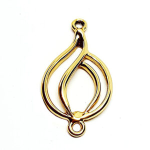 Distanziatori in Ottone Galvanizzato Oro 18x33mm