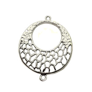 Distanziatori in Ottone Galvanizzato Silver 32x39mm