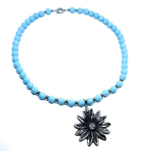 Collana Realizzata con Pietre in Pasta di Turchese