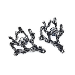 Perni in Zama Rametto di Corallo Silver 19x24mm (9)