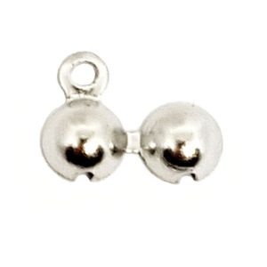 Copri Nodo in Ottone Silver 5mm (CSOT005-S)