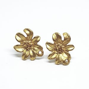 Perni  in Zama Fiore Oro 14x18mm (174)