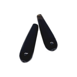Gocce di Onice Nero 10x30mm (PRON081)