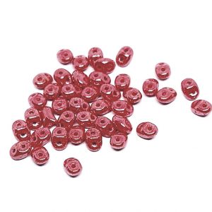 Perline Superduo 5x2mm Opaque Luster Red (25871)