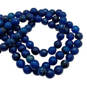 Pietre di Agata Blu Sfaccettata 10mm