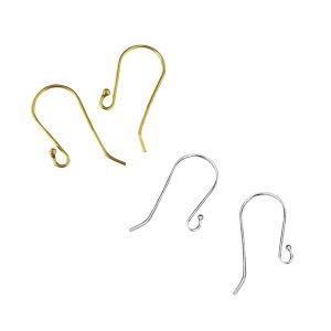 Monachelle in Argento 925 modello Gancio 10x22mm (ARG049)