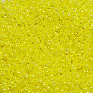 Perline Miyuki® 11/0 Opaque Luster Yellow (59253)