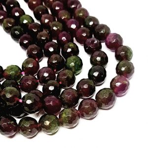 Pietre di Agata Rainbow Fucsia Verde 12mm (PTAG034)