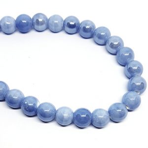 Pietre in Ceramica Azzurro 10mm (PTRCR017-AZ)