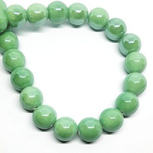 Pietre in Ceramica Verde Chiaro 14mm (PTRCR033-VC)
