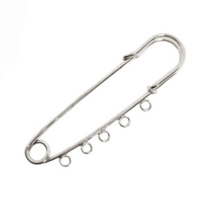 Spille in Metallo da decorare Silver 15x60mm (SPMT045-S)