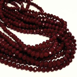 Cipollotti in Vetro Bordeaux 3x4mm (CPL079)