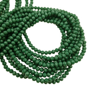 Cipollotti in Vetro Verde 3x4mm (CPL041)