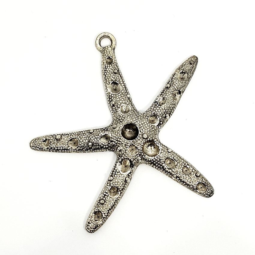 Ciondoli in Metallo Stella Marina 50x60mm