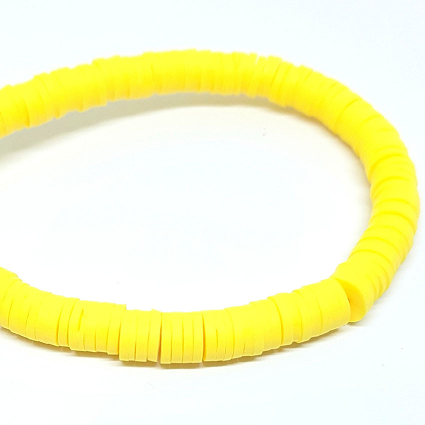 Perline Heishi in Pasta Polimerica 6x1mm - immagine 9