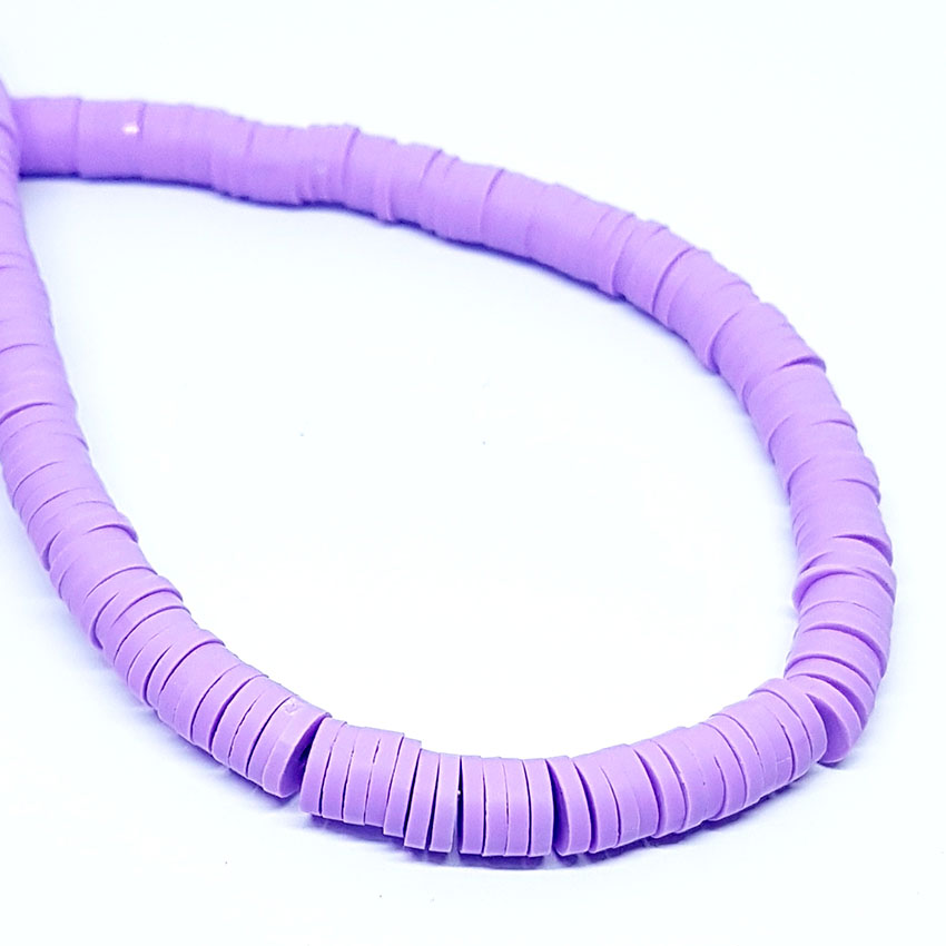Perline Heishi in Pasta Polimerica 6x1mm - immagine 8