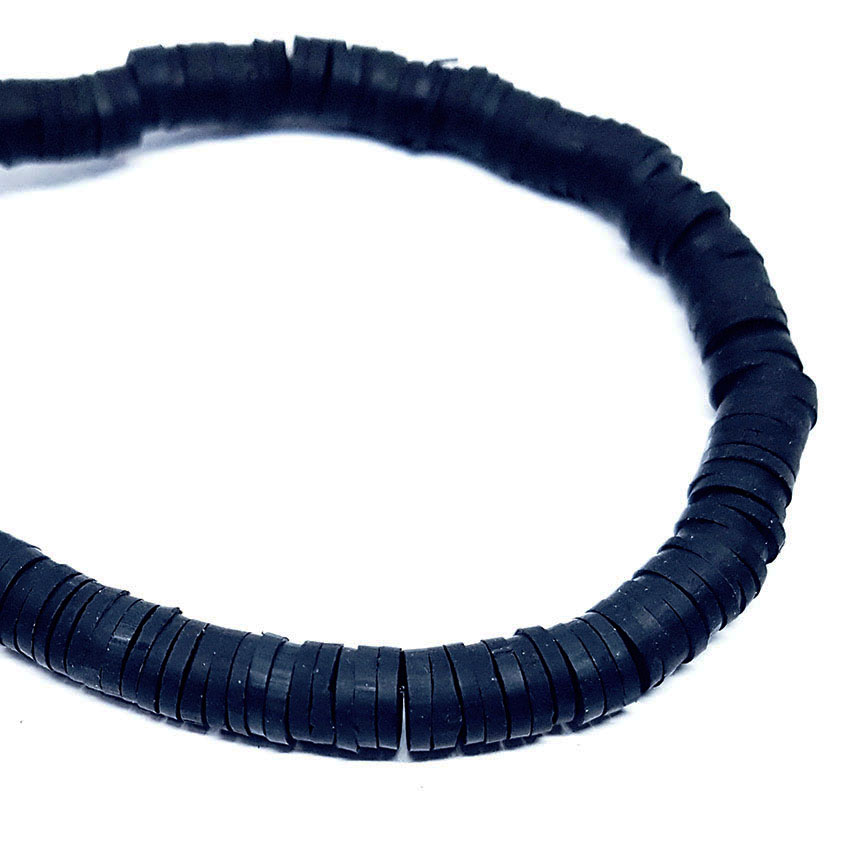 Perline Heishi in Pasta Polimerica 6x1mm - immagine 6
