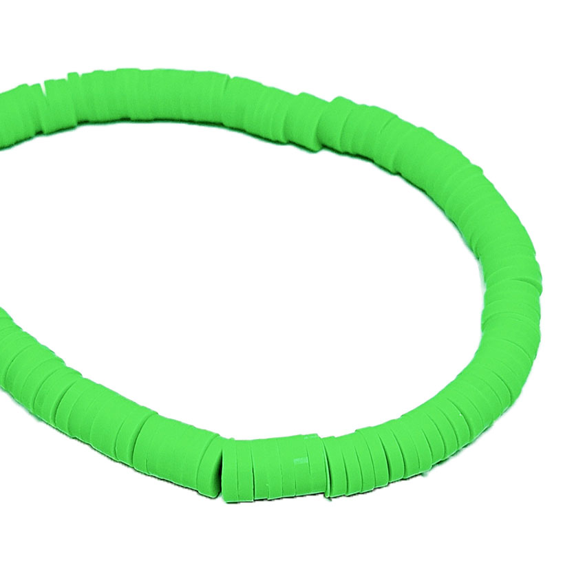 Perline Heishi in Pasta Polimerica 4x1mm - immagine 2