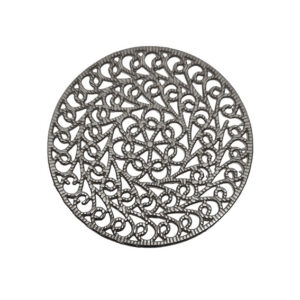 Distanziatori in Zama Stile Filigrana Silver 55mm (DSZM128-S)