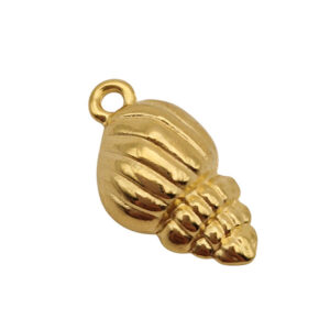 Ciondoli in Zama Conchiglia Lumaghino 13x22mm (CNZM038)