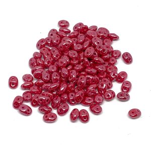 Perline Superduo 5x2mm Pastel Dark Coral (25560)