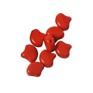 Perline Ginko Opaque Red 7,5mm