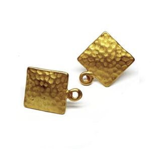 Perni in Zama Quadrate 12mm Oro (177)