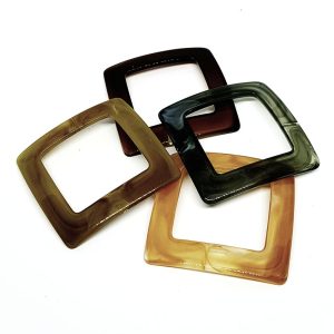 Componenti in Resina Quadrati Senza Foro 40x40mm