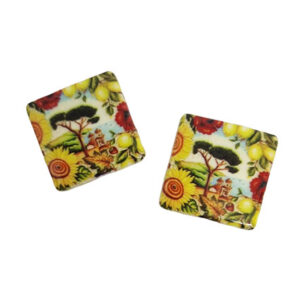 Mattonelle in Ceramica Sondo Siciliano con Foro Passante 22mm (114)