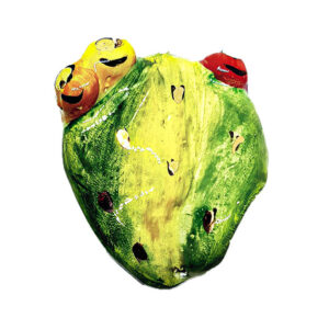 Ceramica di Caltagirone Fichi D'India 38x40mm