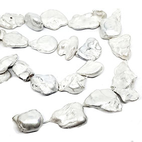 Perle di Fiume di Forma Irregolare 20x30mm circa