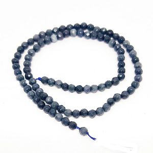 Pietre di Agata Grigio Sfaccettata 4mm