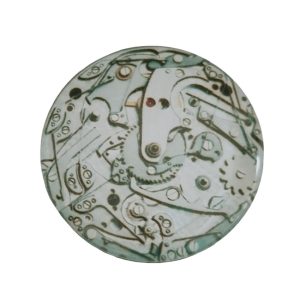 Cabochon in Vetro 38mm Ingranaggio (art. 5)
