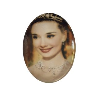 Cabochon in Vetro 30x40mm Principessa (art. 10)
