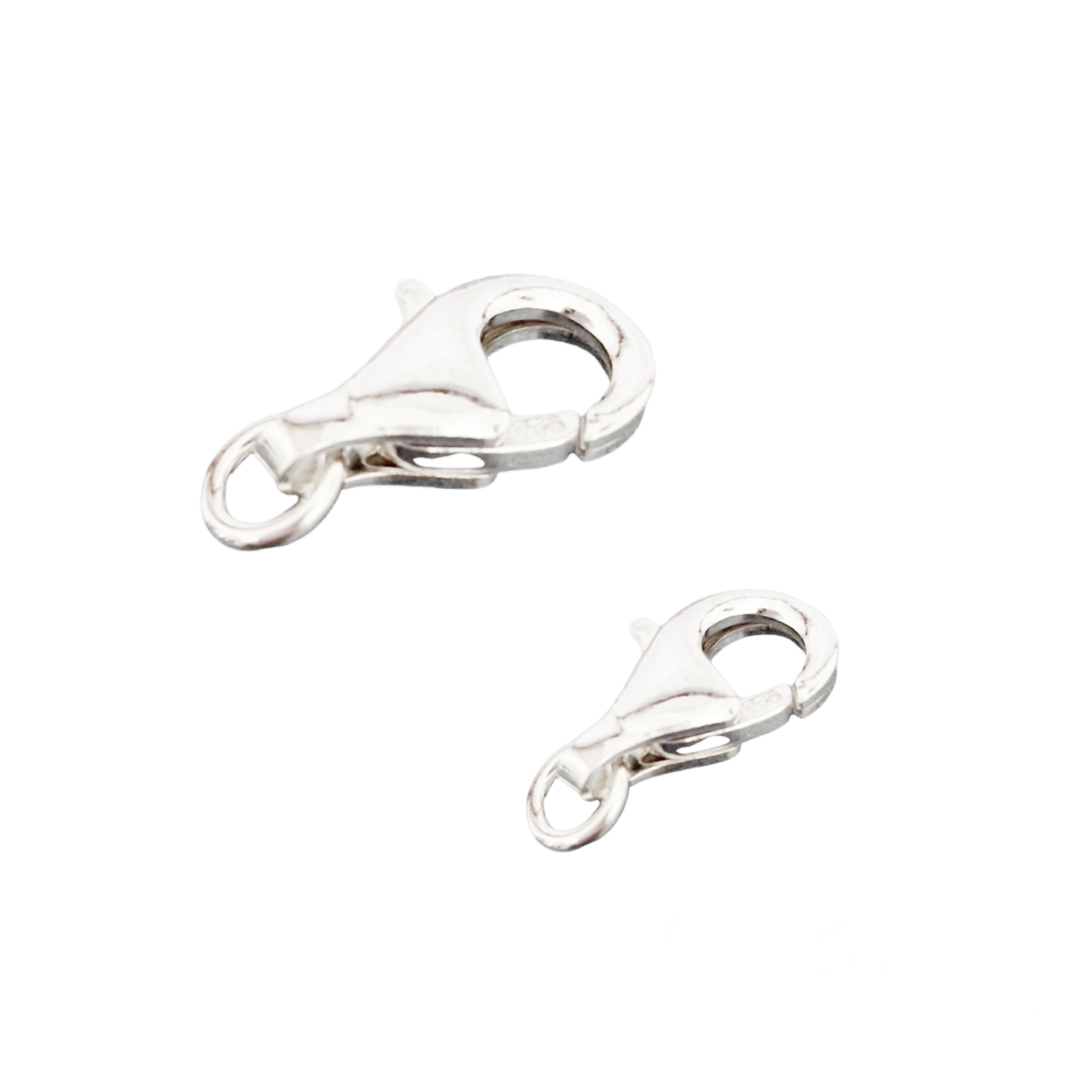 Chiusure Moschettone in Argento 925