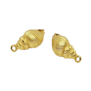 Perni in Zama Lumaghino Rigato 10x18mm Oro (303)