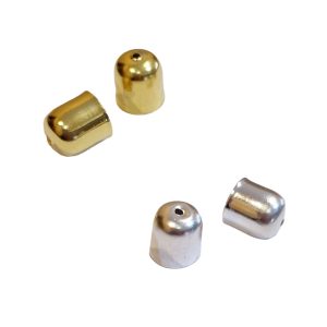 Finali in Metallo a Campana con Foro 10x11mm