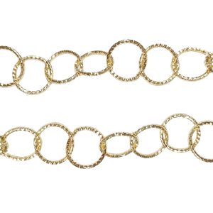 Catena in Alluminio Diamant Oro 25mm (CTAL062-O)