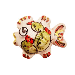 Ceramica di Caltagirone Pesce Palla 45x55mm (047)
