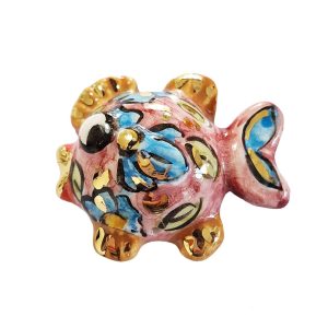 Ceramica di Caltagirone Pesce Palla 45x55mm (051)