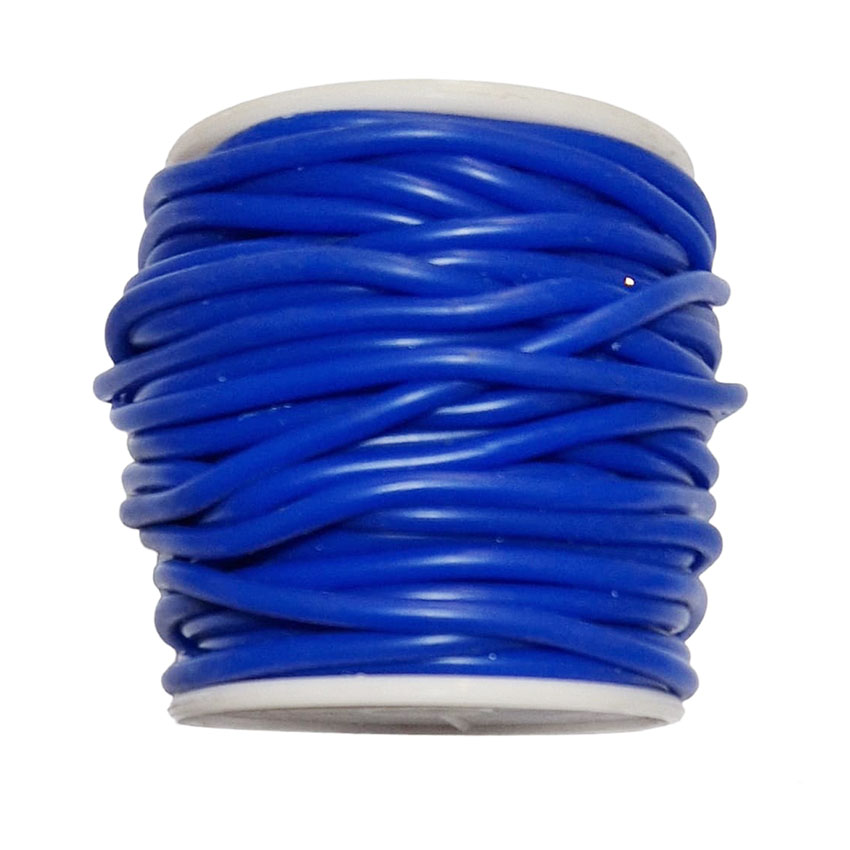 Filo caucciù tubolare 3mm - immagine 4