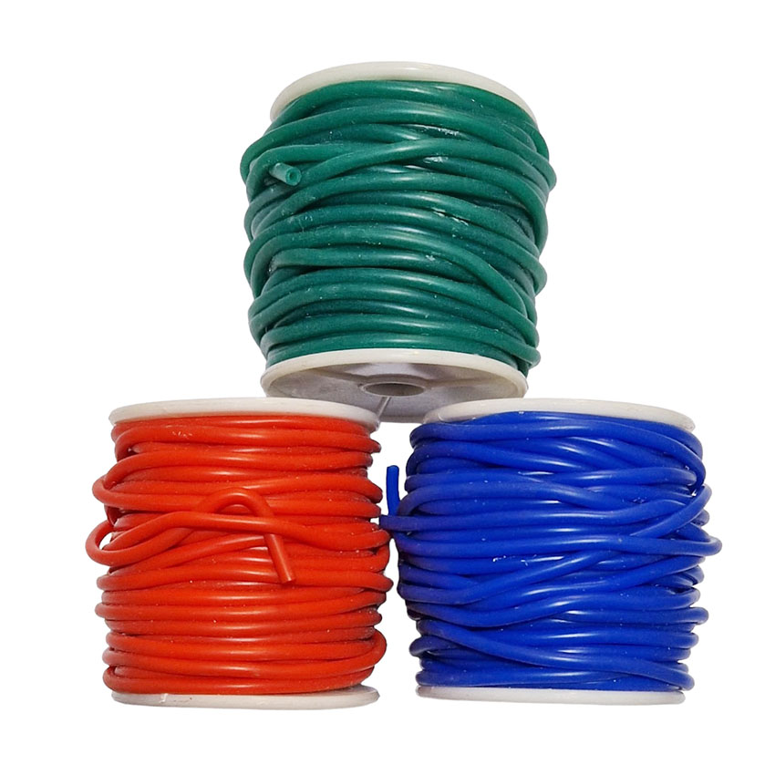 Filo caucciù tubolare 3mm