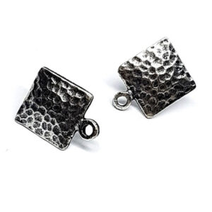 Perni in Zama Quadrate 12mm Silver (177)