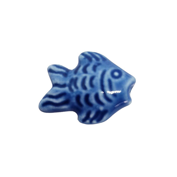 Componenti in Ceramica Pesce con Foro Passante 15x19mm - immagine 6