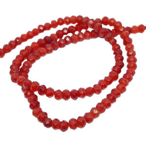 Pietre in Agata Rondelle Caramello 3x4mm (PTAG096-CM)