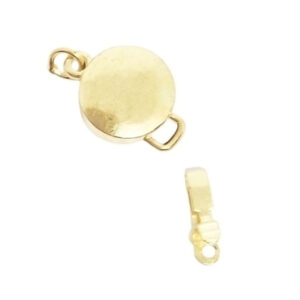 Chiusure in Ottone Modello Clik Clak Oro 10mm