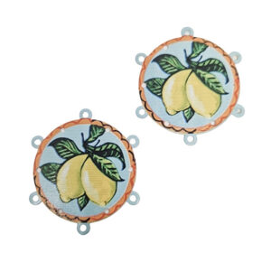 Distanziatori in Ottone Con Asole Laterali Limoni 40mm